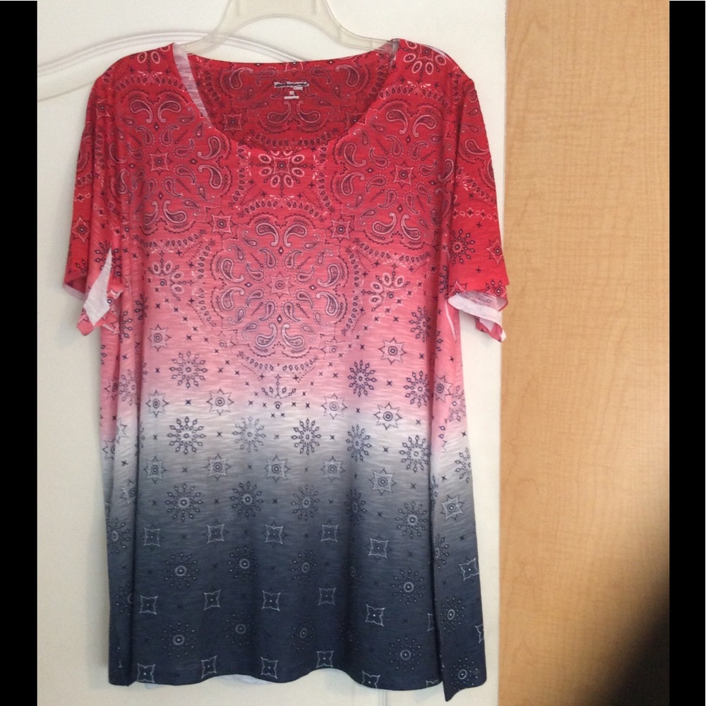 New Flag colors women top